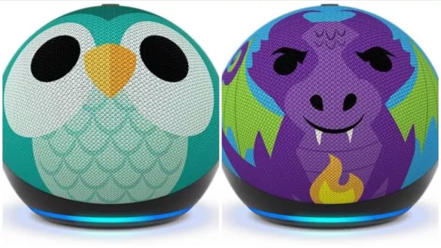 Amazon Echo Dot Kids (5th Gen, 2022 release) Smart Spreaker - Dragon Owl - US