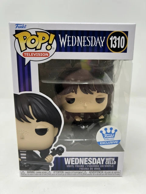 Funko Pop Addams Family Wednesday with Cello #1310 Shop Exclusive Authentic New