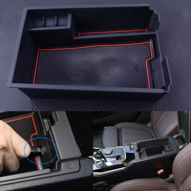 Mittelarmlehne Aufbewahrungsbox Organizer Box Fit für BMW 3er G20 G21 G28  19-20