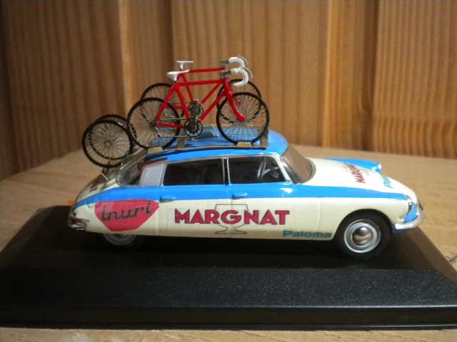 Voiture Miniature Citroën DS 19 Salza – Car-Horse, Margnat, Tour De France, état Neuf