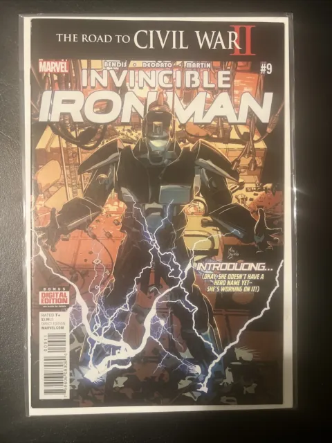 Invincible Iron Man #9 1st Appearance Riri Williams Iron Heart 1st print