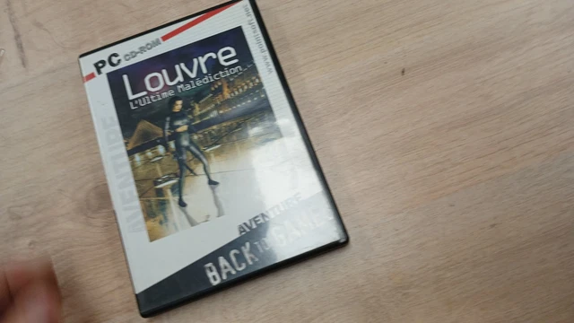 Louvre : L'Ultime Malédiction - Jeu PC 2000 Big Box En Excellent état, Complet Et Comme Neuf !