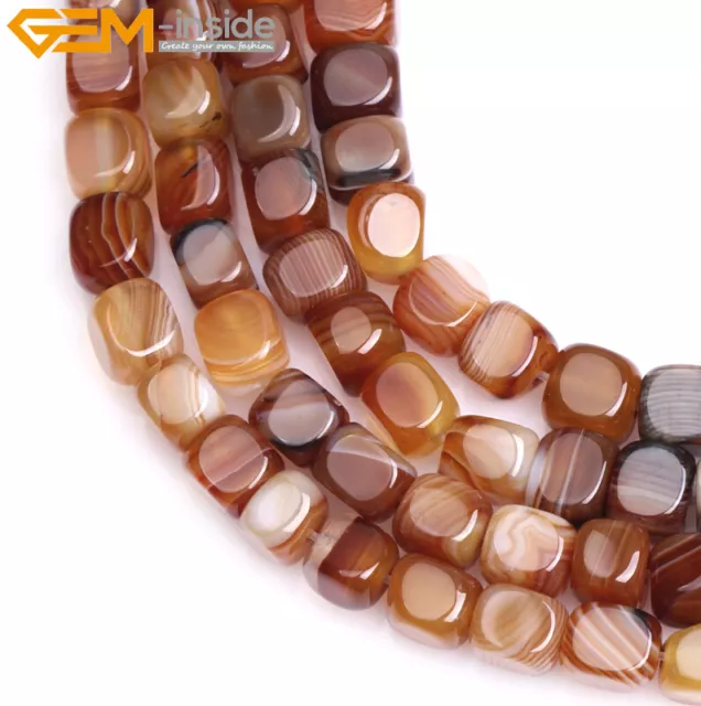 Red Carnelian Potato Agate Natural Gemstone Loose Beads For Jewelry Making DIY