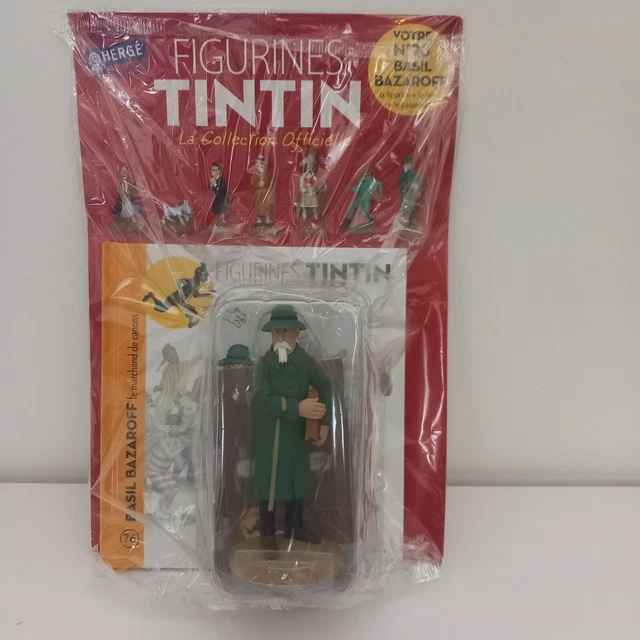 Figurine Tintin – Collection Officielle – N°103 Wronzoff – Résine