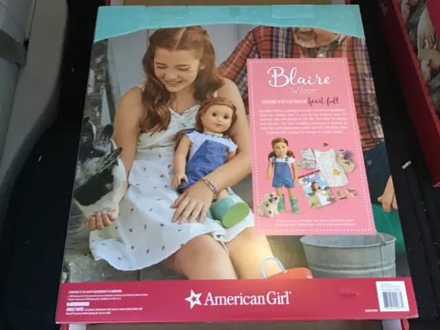 American Girl Blaire Doll Accessories Piglet Garden Outfit Set BRAND NEW! 3