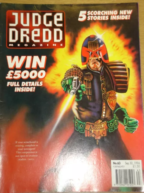 2000Ad Megazine #63 Vol 2 Judge Dredd*