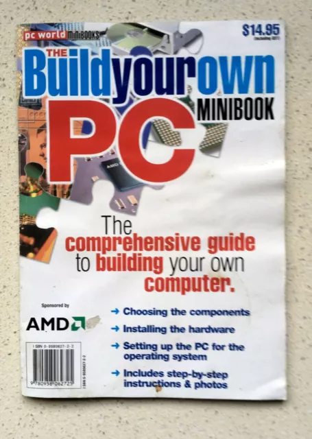 VINTAGE Build Your Own PC pcworld minibook 2002 FREE POSTAGE