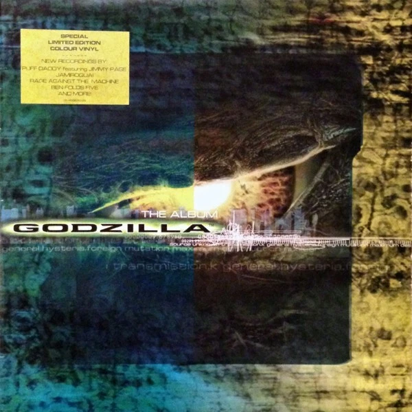 Various / Godzilla (The Album) 12" GREEN Vinyl 1998 EU Original 2LP Epic Records Various / Godzilla (The Album) 12" GREEN Vinyl 1998 EU Original 2LP Epic Records