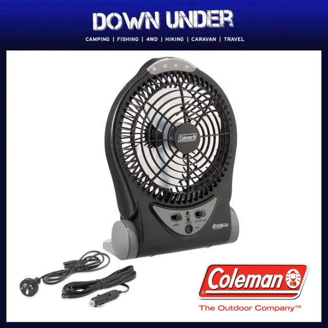 Coleman Lithium-Ion Rechargeable Fan - 6 Inch