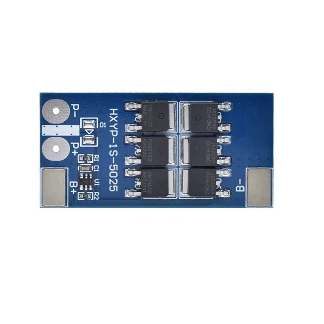 Módulo de batería duradero y práctico protección sobredescarga 3.7-3.9V