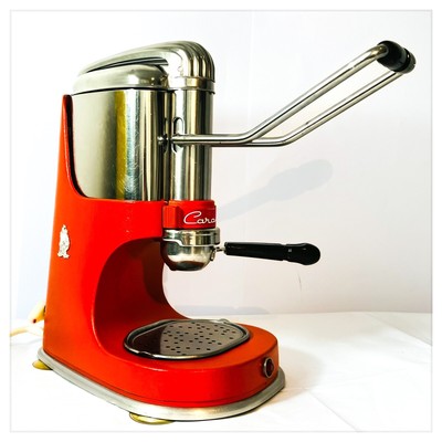 Machine à café expresso vintage Arrarex Milano CARAVEL 2nd Series '70 Orange