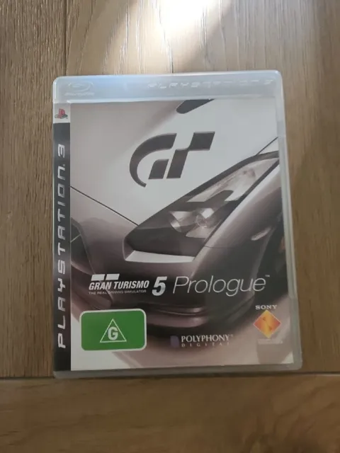 Sony PS3 game (Gran Turismo 5 Prologue)