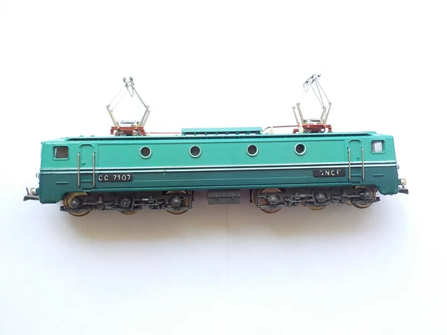 TAB GÉRARD (HO) Motrice CC 7107 SNCF Superdétaillée - Alimentation CC 3 rails EUR 400,00