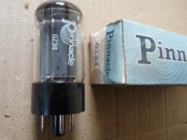 Pinnacle GZ34 Believe made in Japan  NOS Valve Tube  DEC23