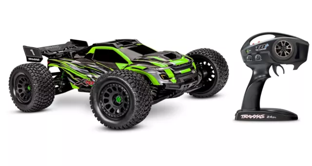 Traxxas 78086-4 Xrt 1/7 senza Spazzole Race Camion 4x4 Rtr Tqi Verde