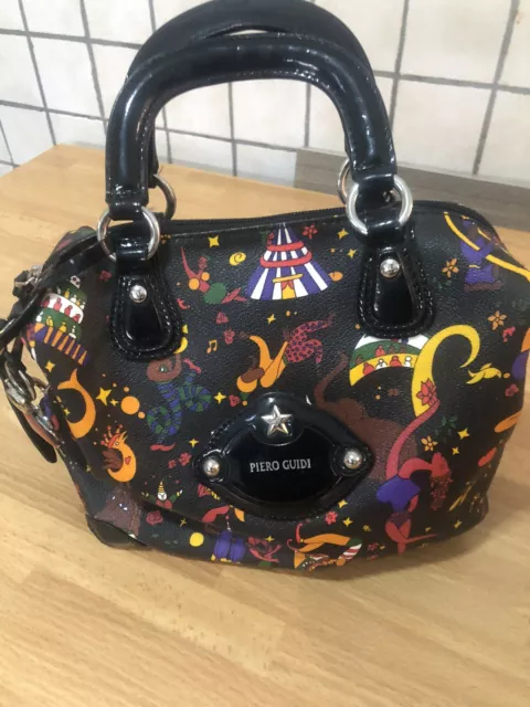 BORSA BAULETTO PIERO Guidi Magic Circus handbag bourse trendy girl Bolso Sac EUR 80 00 PicClick IT