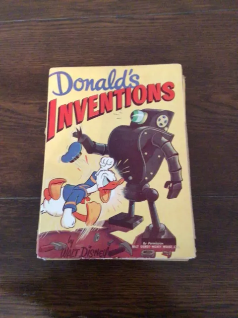 Donald’s inventions By Walt Disney book 1938