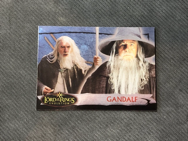 2006 Topps Lord Of The Rings Evolution Gandalf Rare Foil Insert #10-B