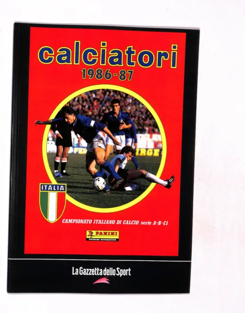 EBOND La Gazzetta dello Sport Figurine Calciatori 1986/87 Libro LI018655