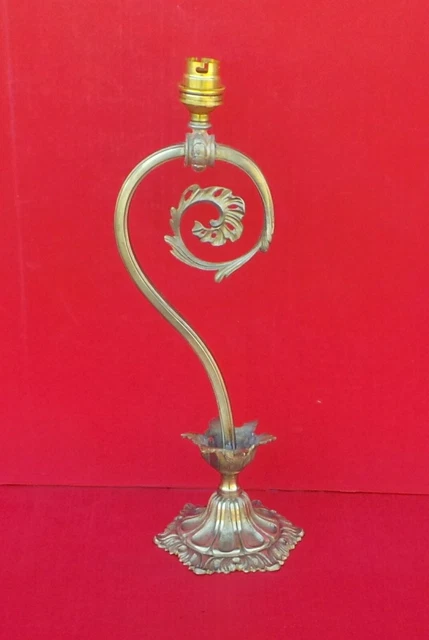 PIED DE LAMPE art deco en bronze EUR 50,00 - PicClick FR
