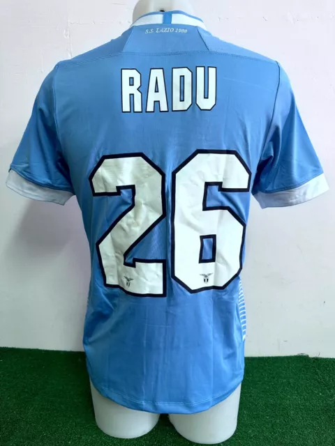 Maglia Lazio Radu Match Worn Indossata Shirt Jersey Vintage Camiseta Coa