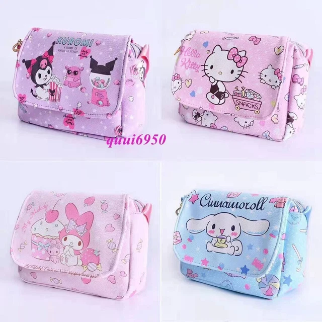 GIRL GIFT KUROMI My Melody Cinnamoroll Hello Kitty Crossbody Shoulder
