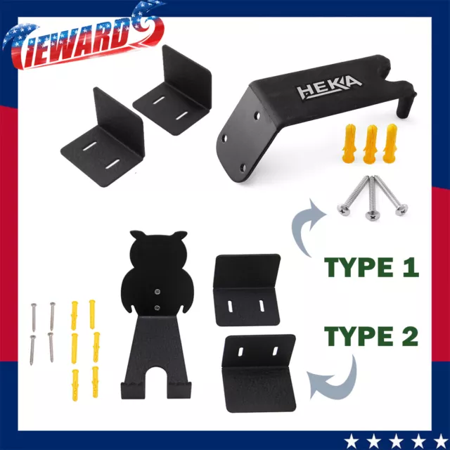 Tiewards Bike Wall Mount Storage Hanger Stand Bicycle Cycling Pedal New