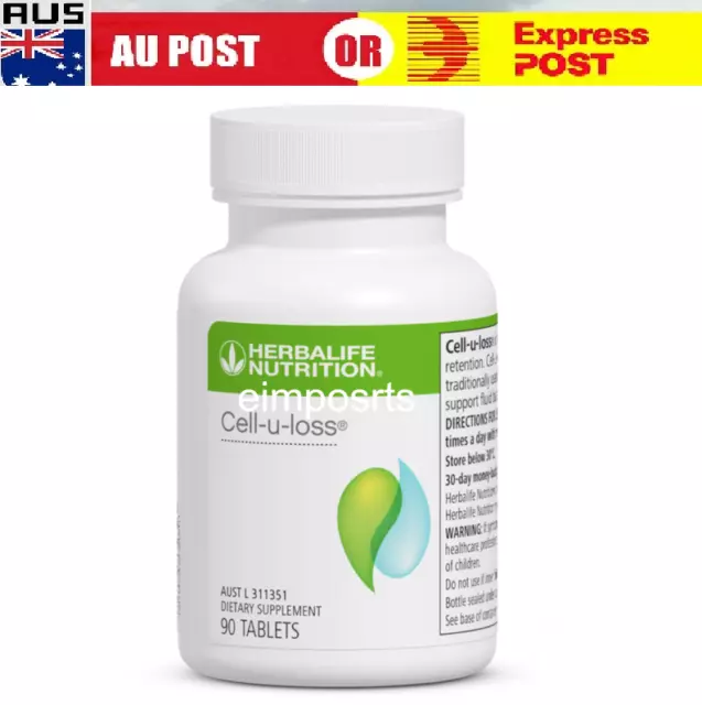 Herbalife Cell U Loss 90 Tablets Reduce Fluid Retention (Lose Water Weight)