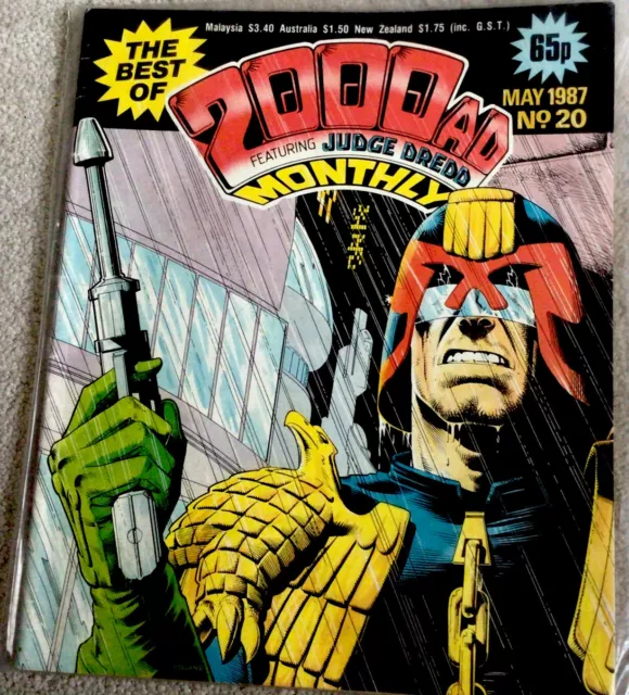 The Best Of 2000 AD Featuring Judge Dredd 1987 Monthly - #20 - Wagner