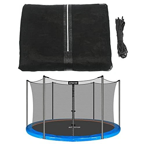Replacement Trampoline Safety Net Enclosure for Round Frame 15FT Frame