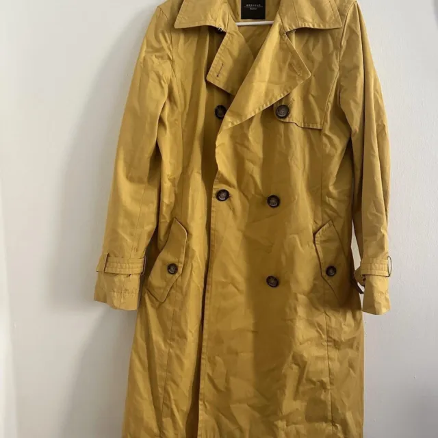 Vintage Max Mara Weekend Mustard Trench Coat