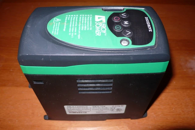 LEROY SOMER SKA1200025 220V/TRIPHASE 0.25kW FREQUENCY VARIABLE SPEED ...