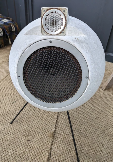 Enceintes acoustiques boules ELIPSON AS268 vintage sur trépieds à