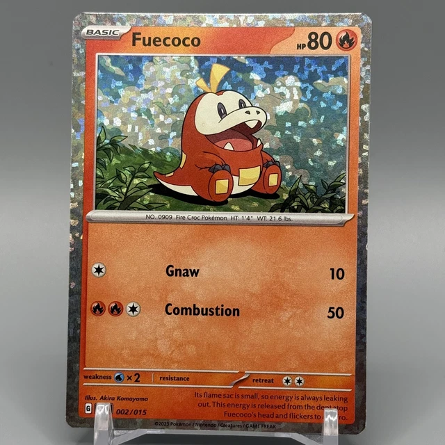 fuecoco pokemon card mcdonalds - McDonald's Collection 2023 - Fuecoco Holo - McDonald's Collection