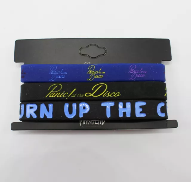 Panic at the Disco "Turn up the Crazy" 3 Piece Bracelet Set #B2088