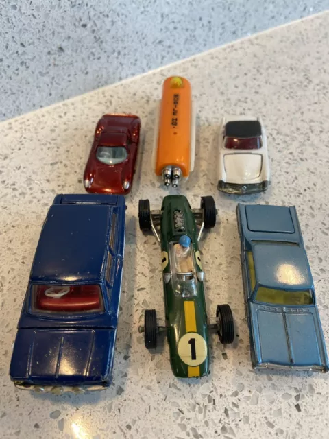 Vintage Dinky And Corgi Job Lot Of Small Vehicles