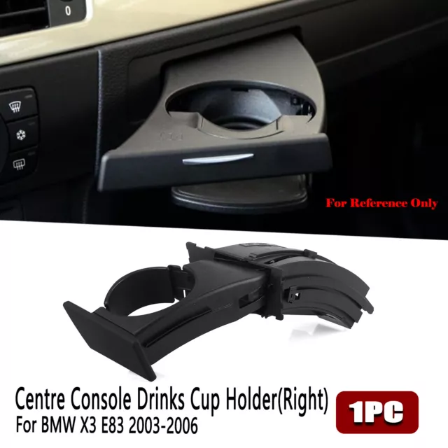 Inner Right Center Console Drinks Cup Holder For BMW X3 E83 2003-06 51163418358