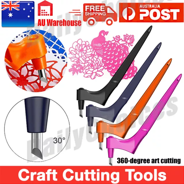NEW 360° Rotating Cutting Blade Gyro-Cut Craft Cutting Tool Art Knife  Cutter