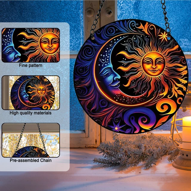 Baker Ross FX220 Acchiappasole di Halloween con Campane a Vento - Set di 3, Artigianato per Bambini