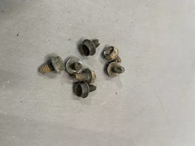 1967 1968 Camaro Firebird 1969 Impala Chevelle GTO 442 Fuel Brake Line Bolts OEM