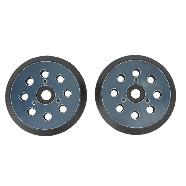 Disque de Ponçage Polissage Coussinet Caoutchouc + Plastique Sablage 2pcs CD