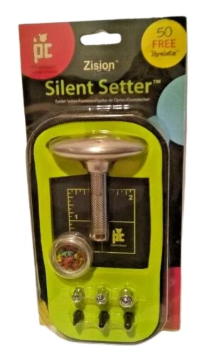 Juego de herramientas de 8 piezas Provo Craft Zion Zion Silent Setter con 50 ojos gratis 2004