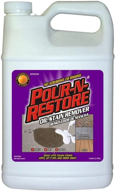 Oil Stain Remover Citrus Orange Fragrance Bottle Gal