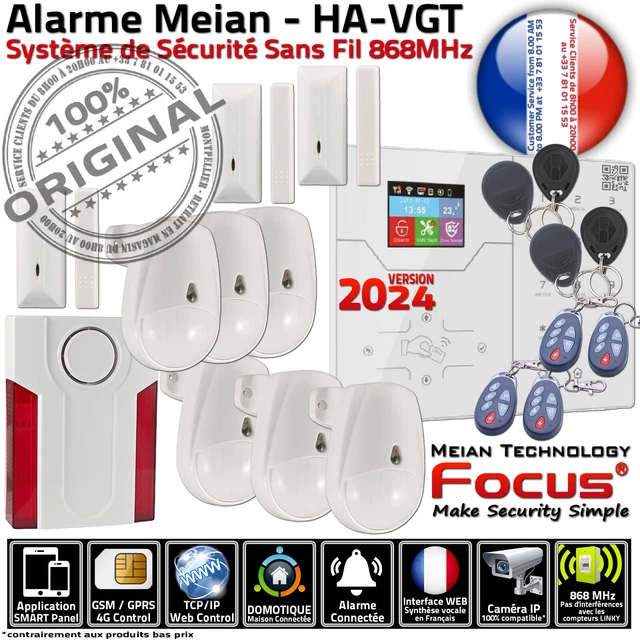Alarme Détecteur D'ouverture Porte Fenêtre X9 - Sans Fil, Pile, Pour Maison Et Garage