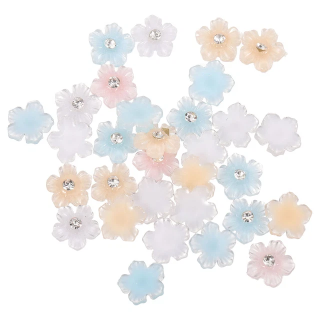 2 borse accessori unghie tridimensionali resina manicure decorazione fai da te