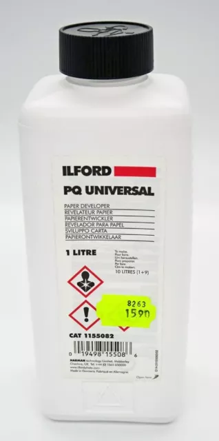 Ilford PQ Universal révélateur 1L liquide pour papier noir et blanc