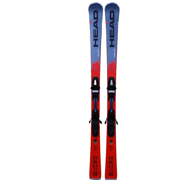Gebrauchte Ski Head Supershape i.Rally + Bindungen - Qualität B - 163 cm
