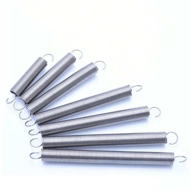 0.8mm Wire Dia Expansion Tension Extension Spring 6/7mm OD 304 Stainless Steel