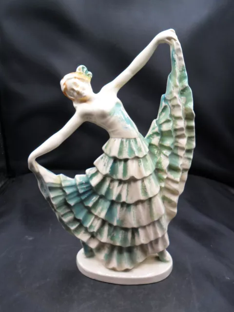 Statuette Art Deco Femme En Ceramique Deutschland