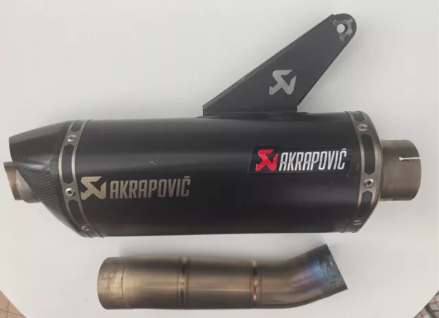 Akrapović Titanium / Carbon Slash exhaust From 2014 Ducati Monster 1200s